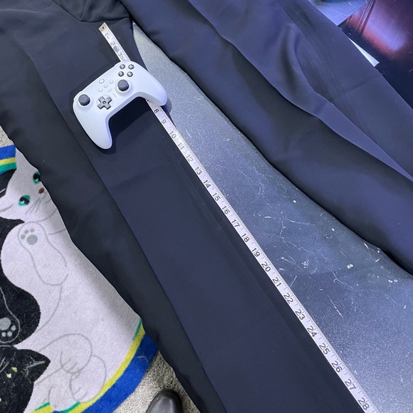 Tahari Women’s Pant Suit Black with White Piping - Elegant and Modest - Size 14 - Picture 11 of 13